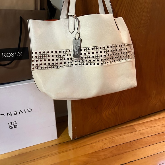Ralph Lauren White purse - Picture 1 of 11